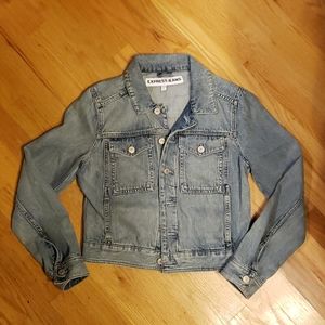 EXPRESS Jean Jacket womens size small